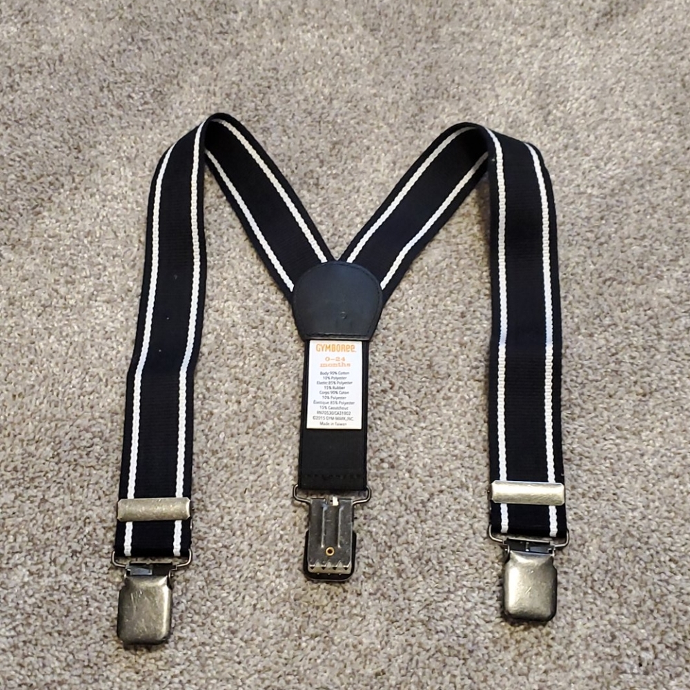 Gymboree suspenders size 0-24 months